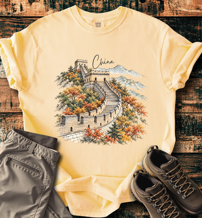 Great Wall of China Scenic T-Shirt
