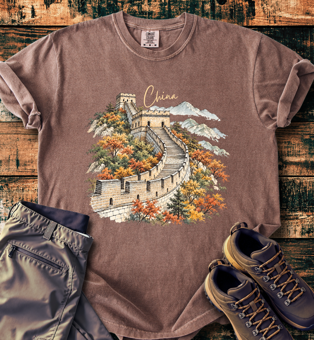Great Wall of China Scenic T-Shirt