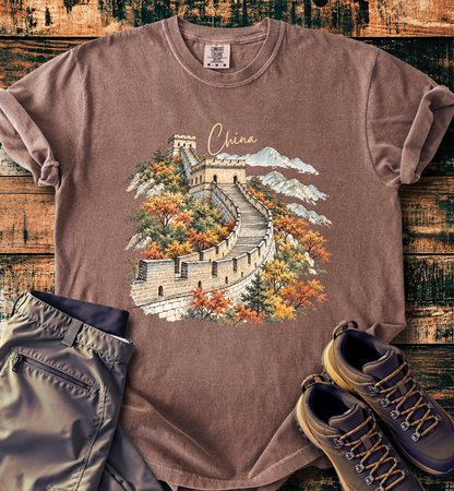 Great Wall of China Scenic T-Shirt