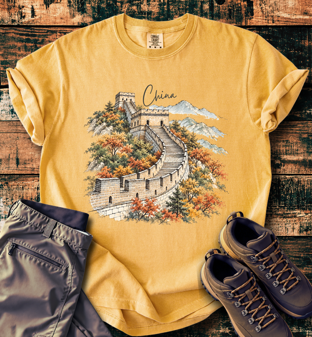 Great Wall of China Scenic T-Shirt