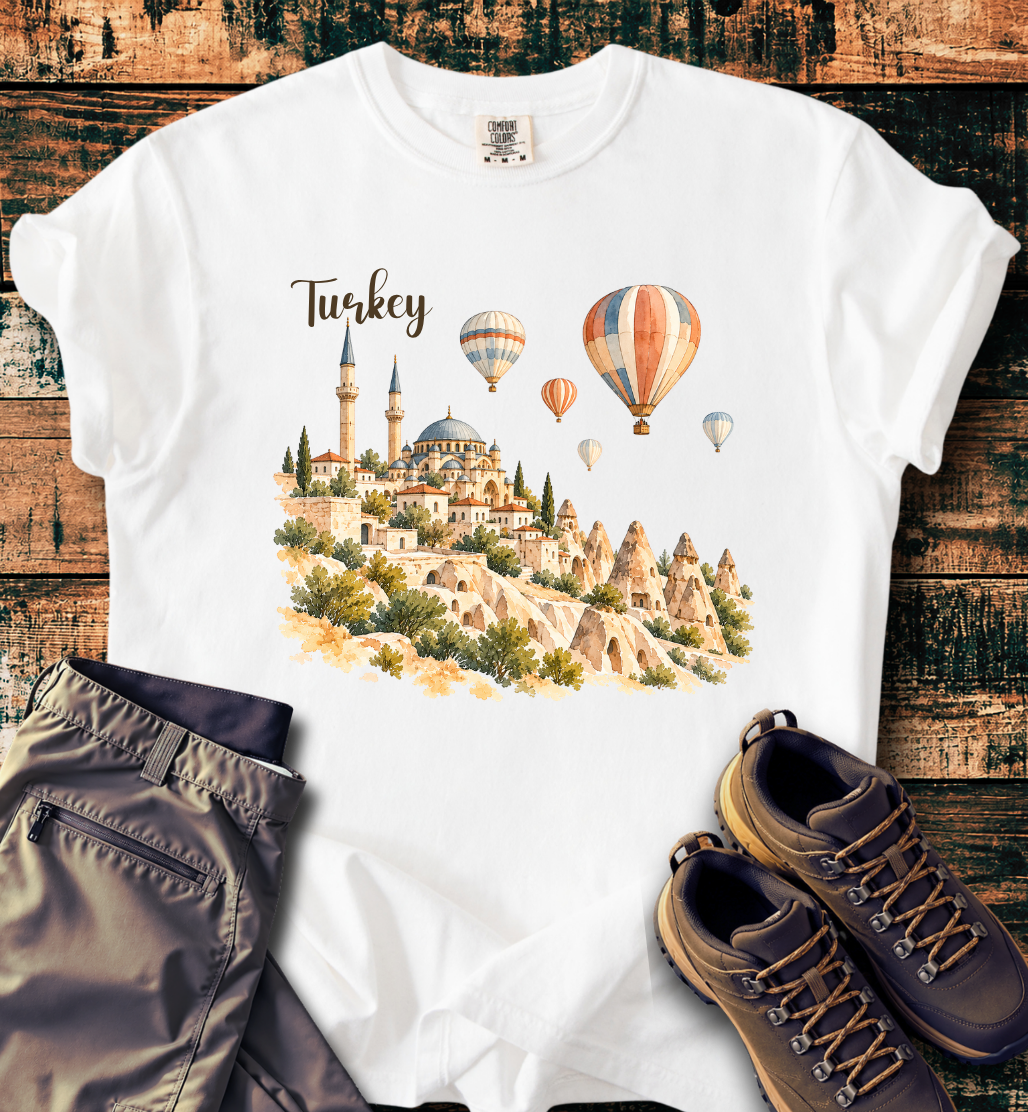 Turkey Hot Air Balloon T-Shirt