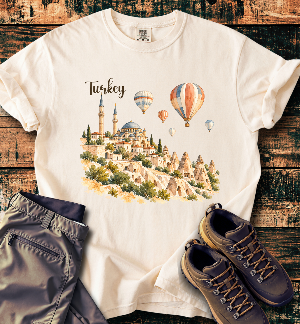 Turkey Hot Air Balloon T-Shirt