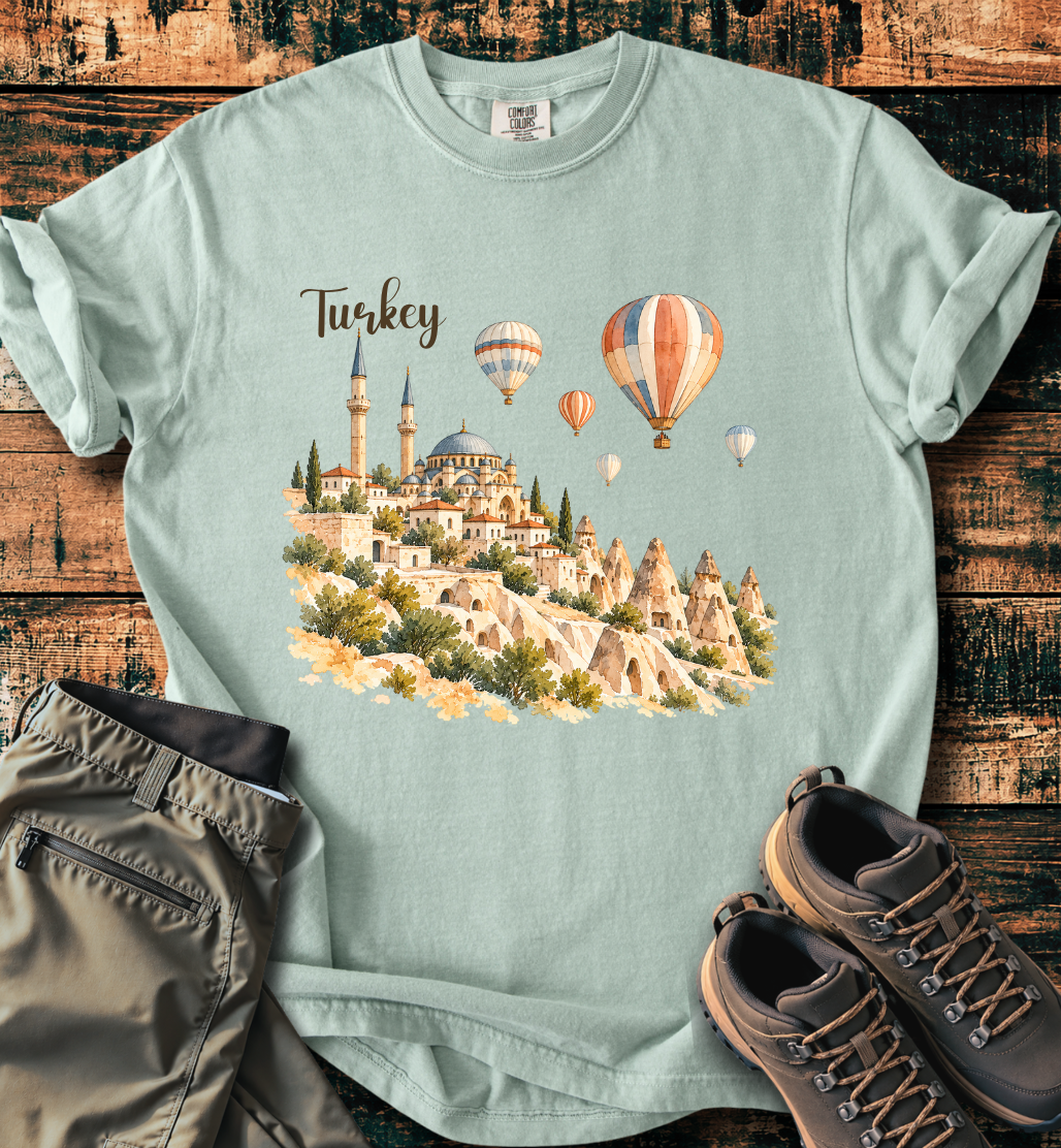 Turkey Hot Air Balloon T-Shirt