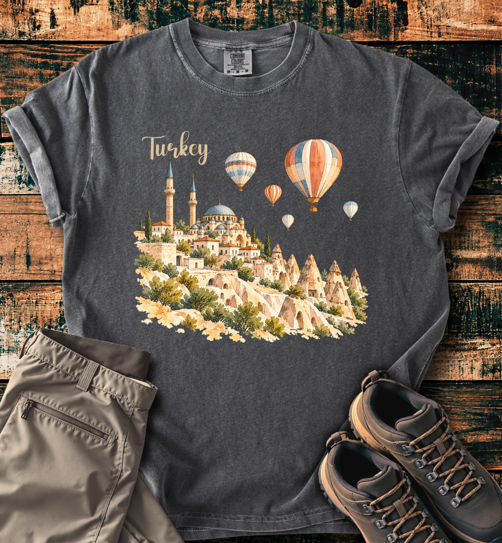 Turkey Hot Air Balloon T-Shirt