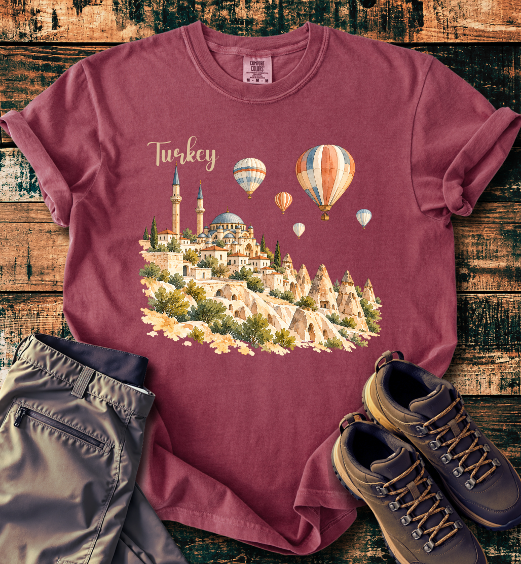 Turkey Hot Air Balloon T-Shirt