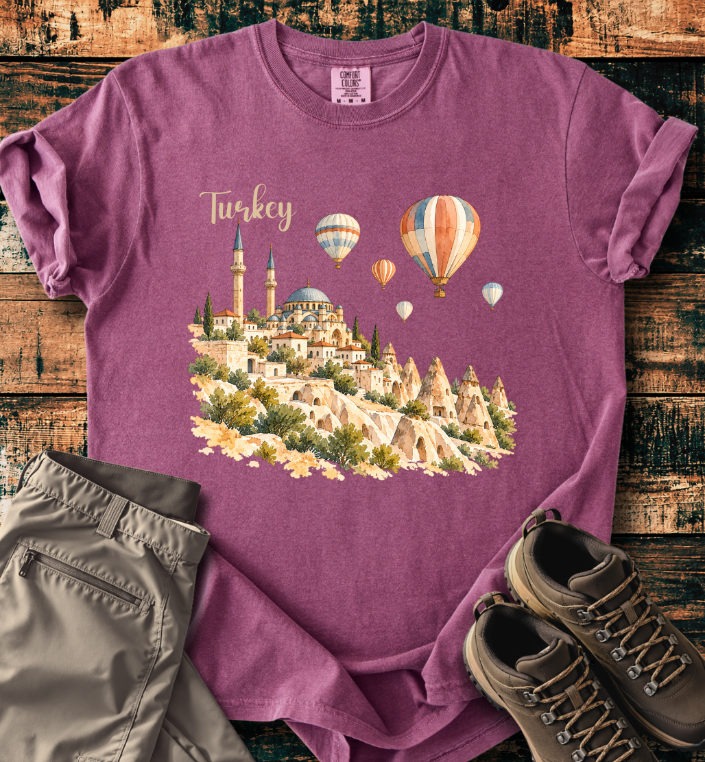 Turkey Hot Air Balloon T-Shirt