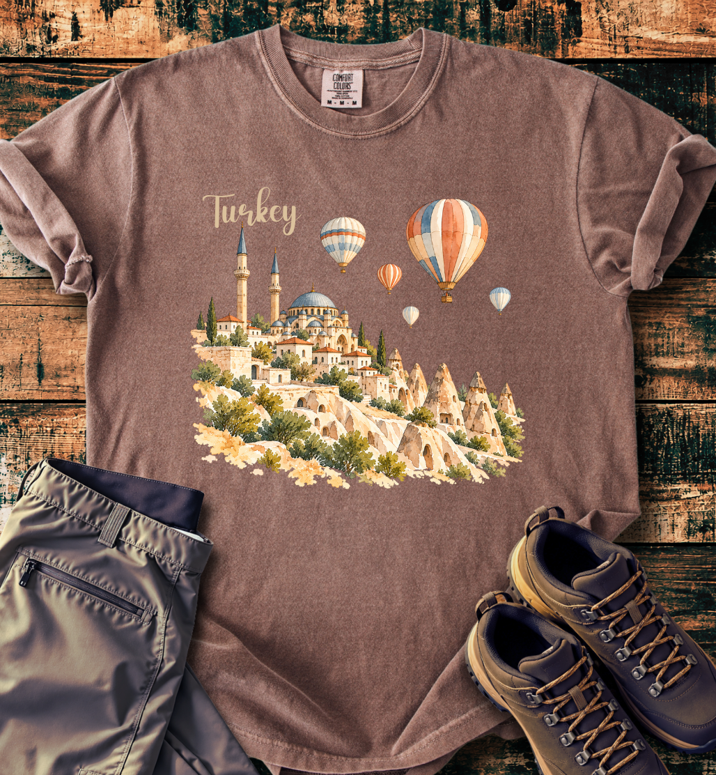 Turkey Hot Air Balloon T-Shirt