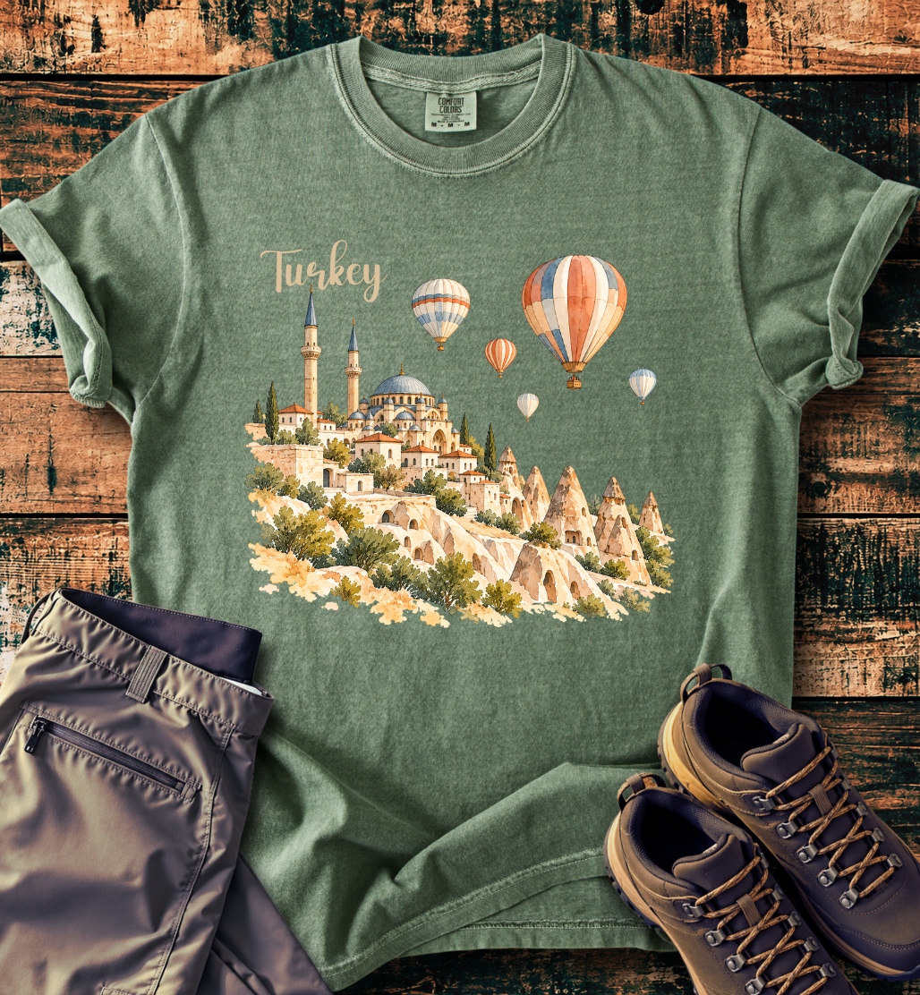 Turkey Hot Air Balloon T-Shirt