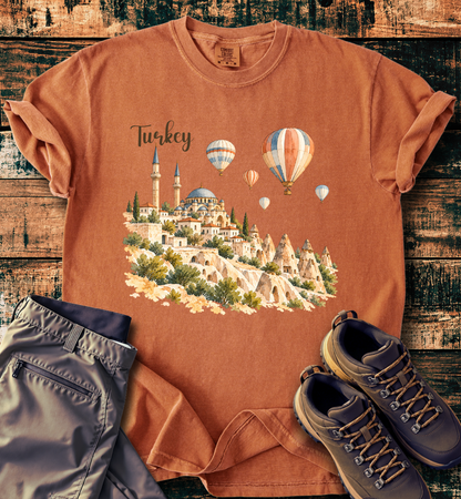 Turkey Hot Air Balloon T-Shirt