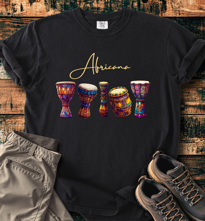 Africa T-Shirt - African Drums