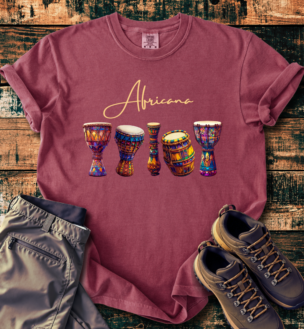 Africa T-Shirt - African Drums