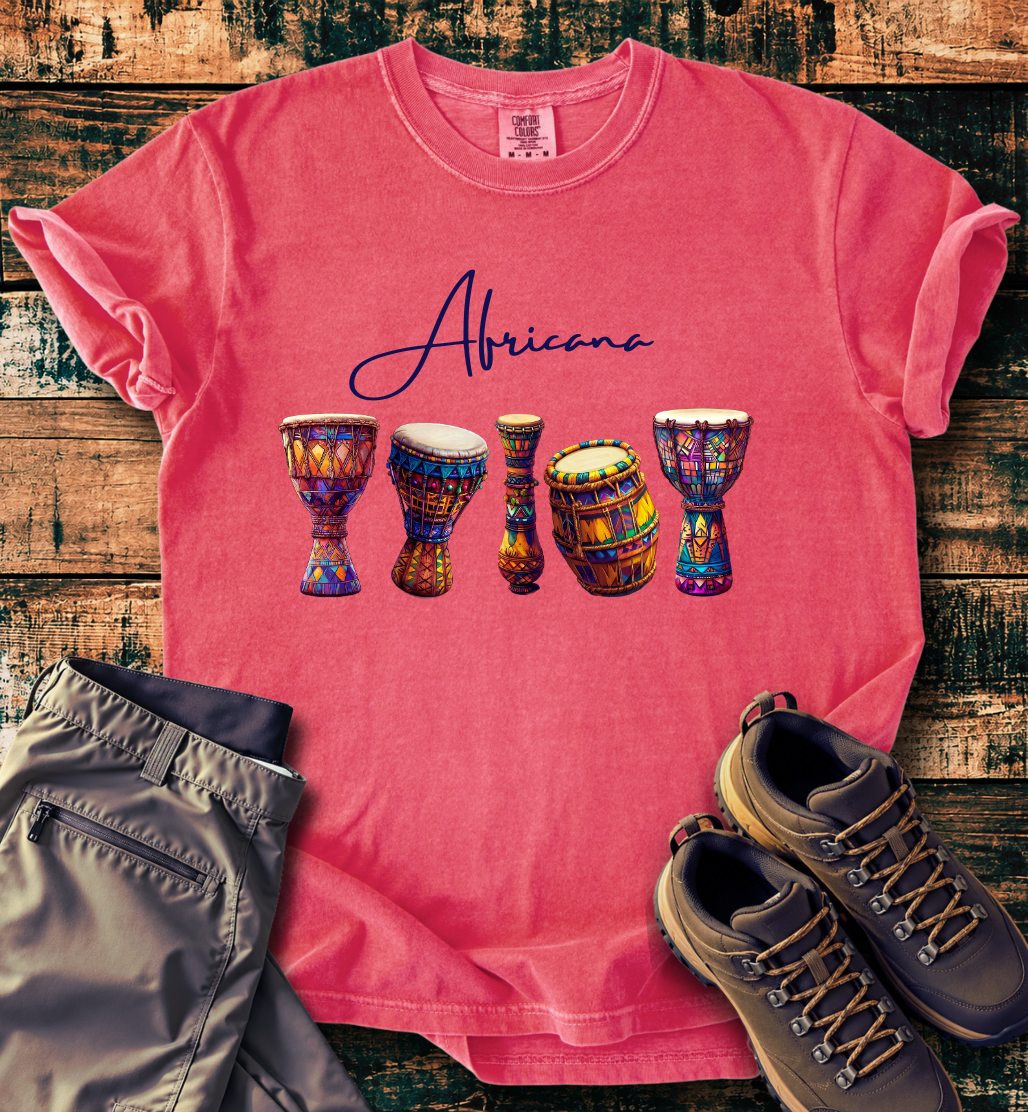 Africa T-Shirt - African Drums