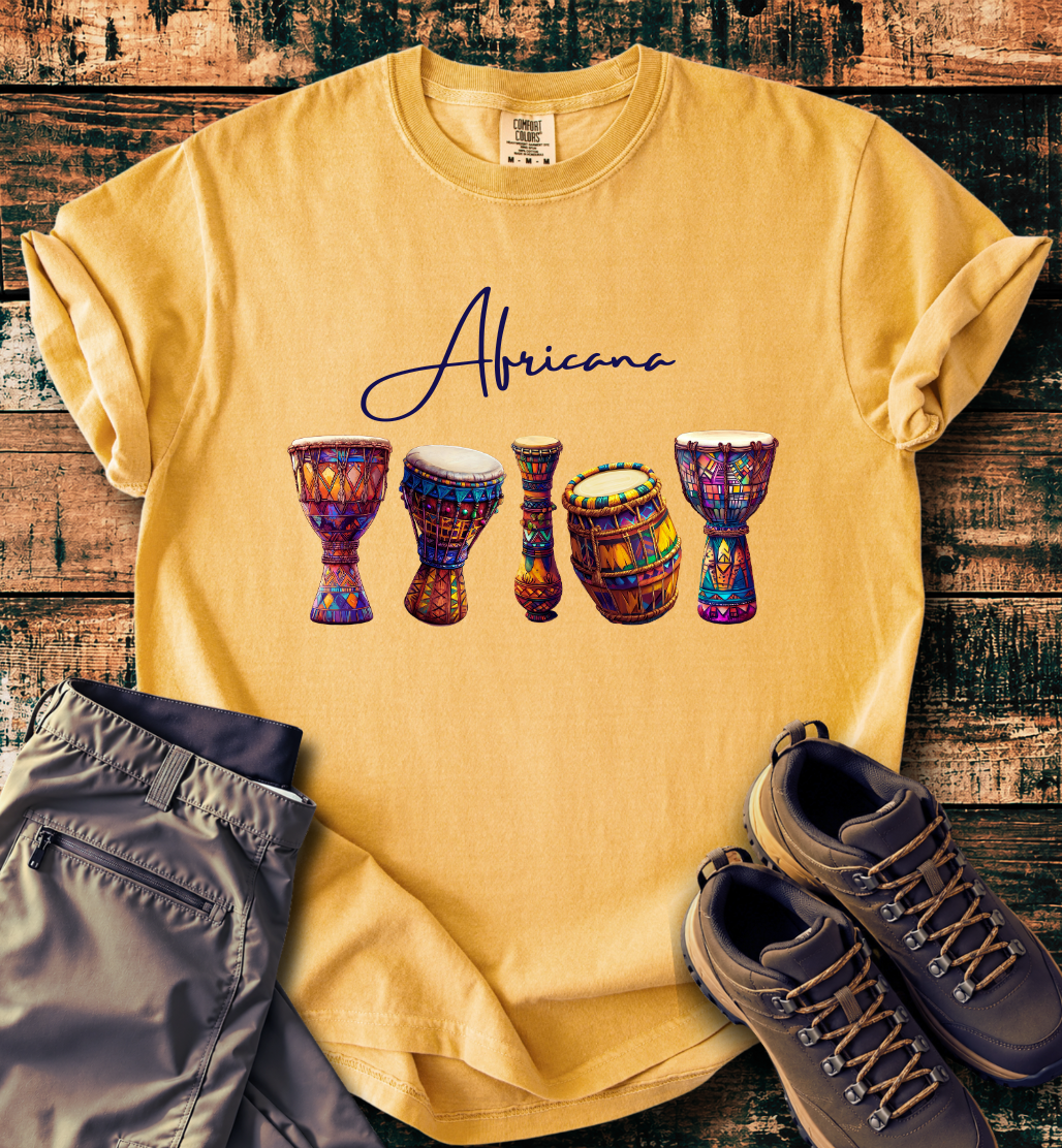 Africa T-Shirt - African Drums