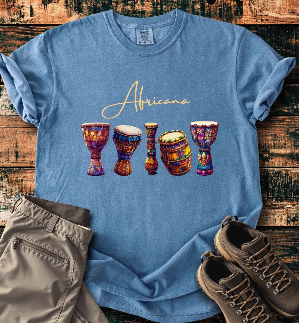 Africa T-Shirt - African Drums