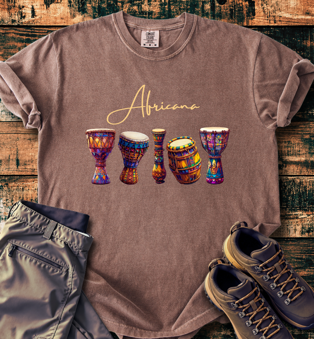 Africa T-Shirt - African Drums