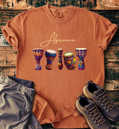 Africa T-Shirt - African Drums