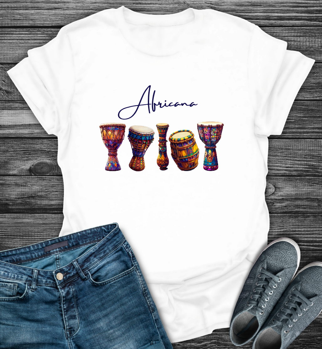 Africa Softstyle T-Shirt - African Drums