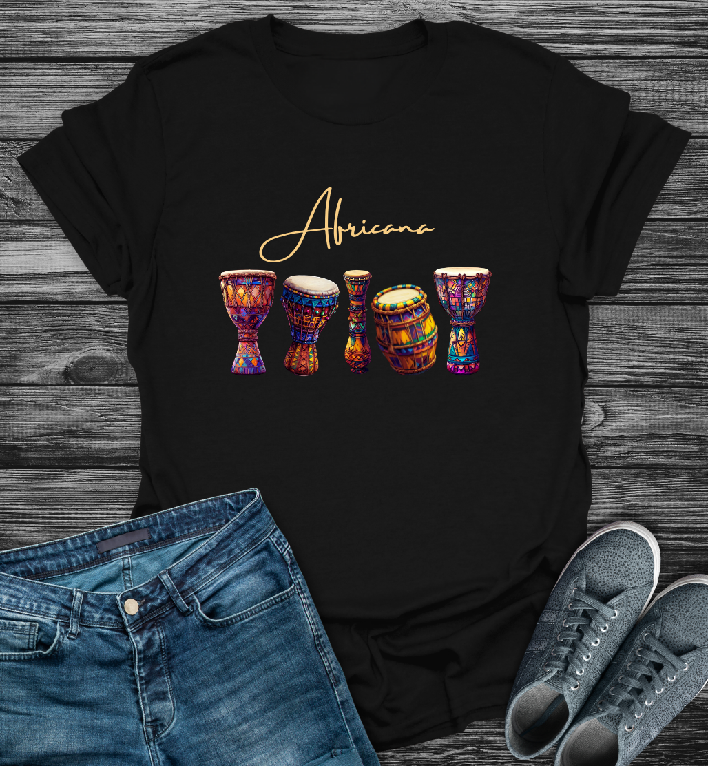 Africa Softstyle T-Shirt - African Drums