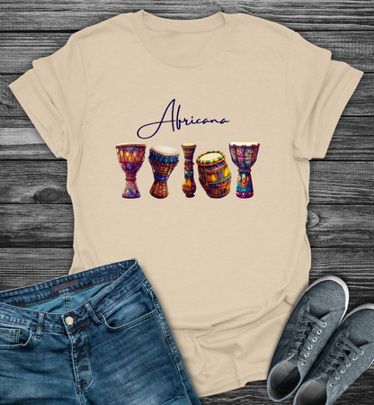 Africa Softstyle T-Shirt - African Drums