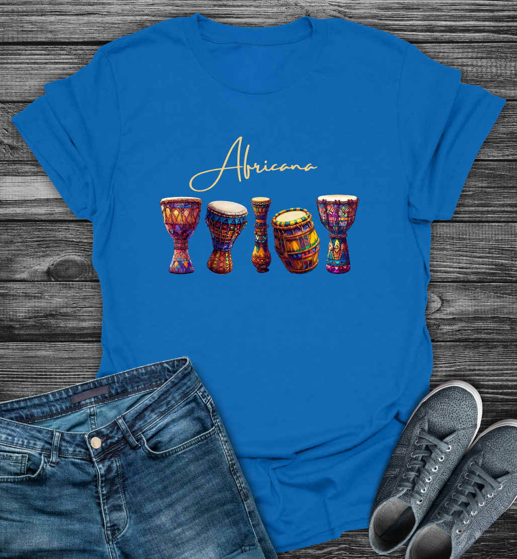Africa Softstyle T-Shirt - African Drums