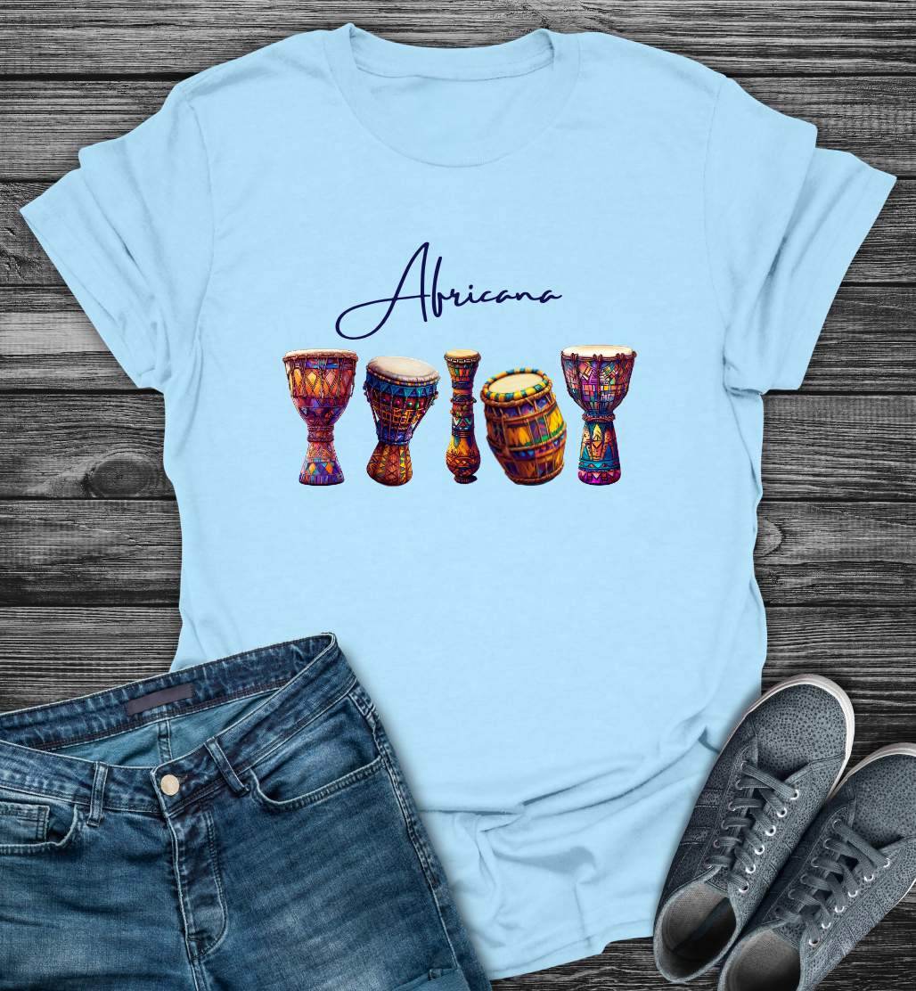 Africa Softstyle T-Shirt - African Drums