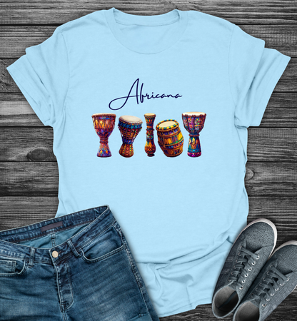 Africa Softstyle T-Shirt - African Drums