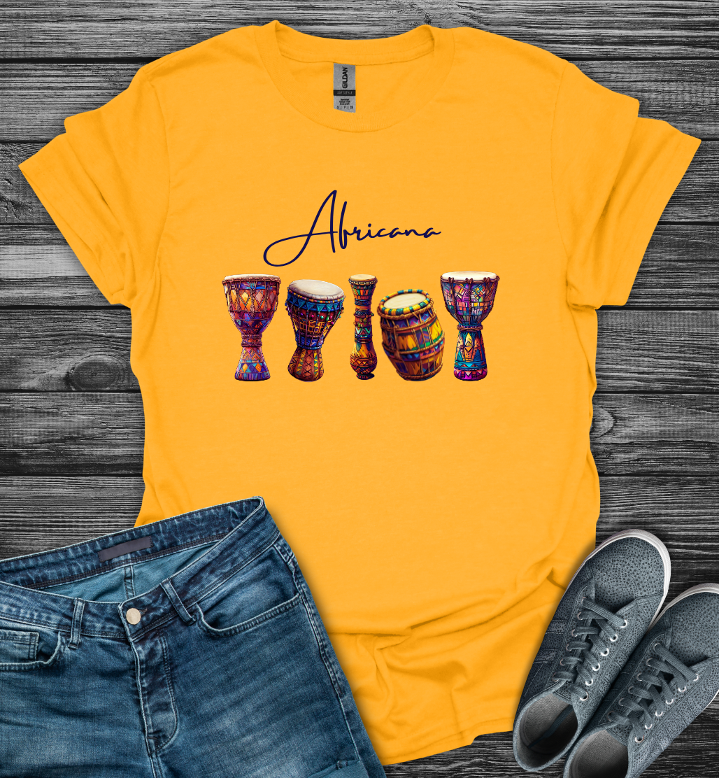 Africa Softstyle T-Shirt - African Drums