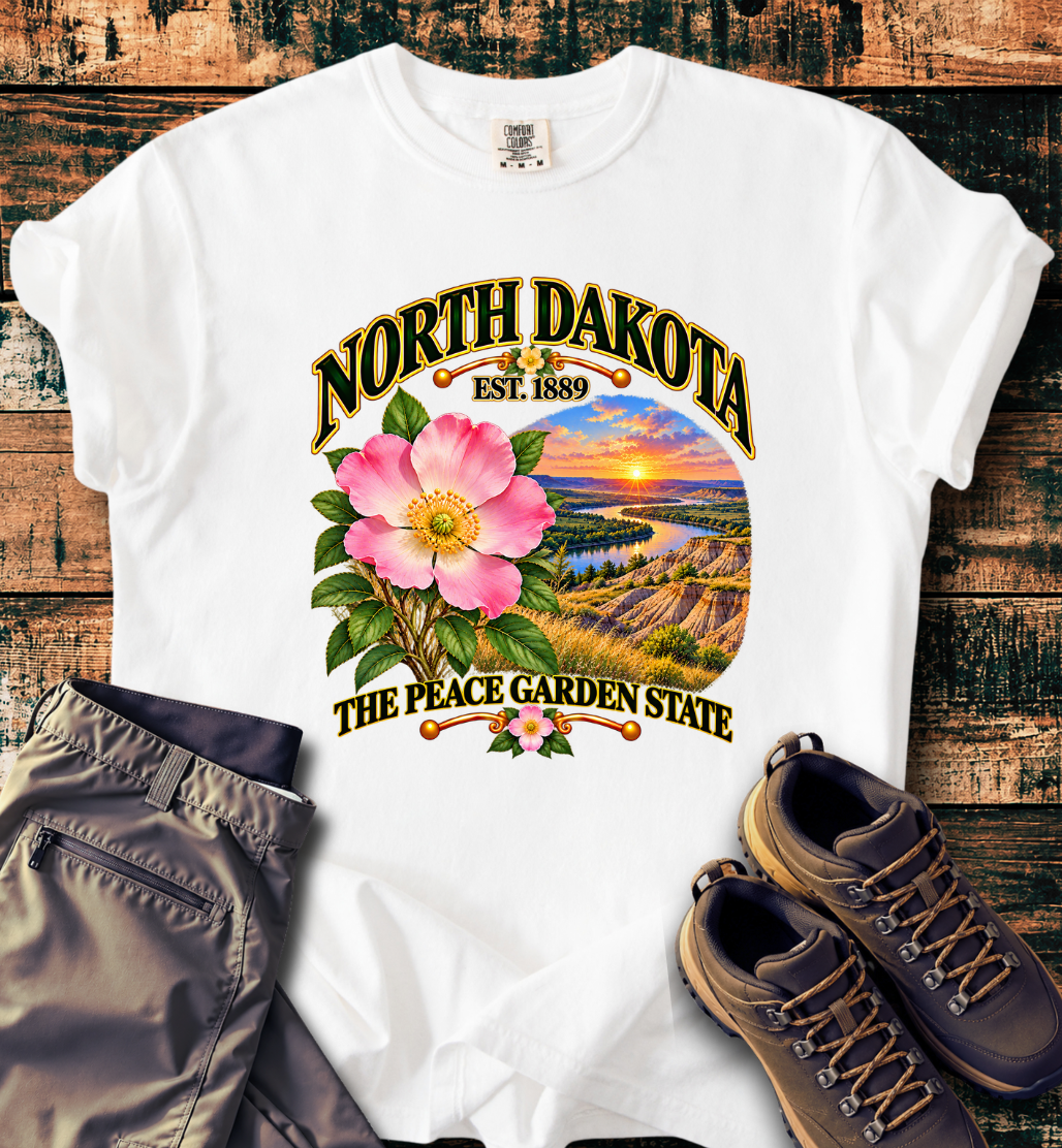 North Dakota - The Peach Garden State T-Shirt