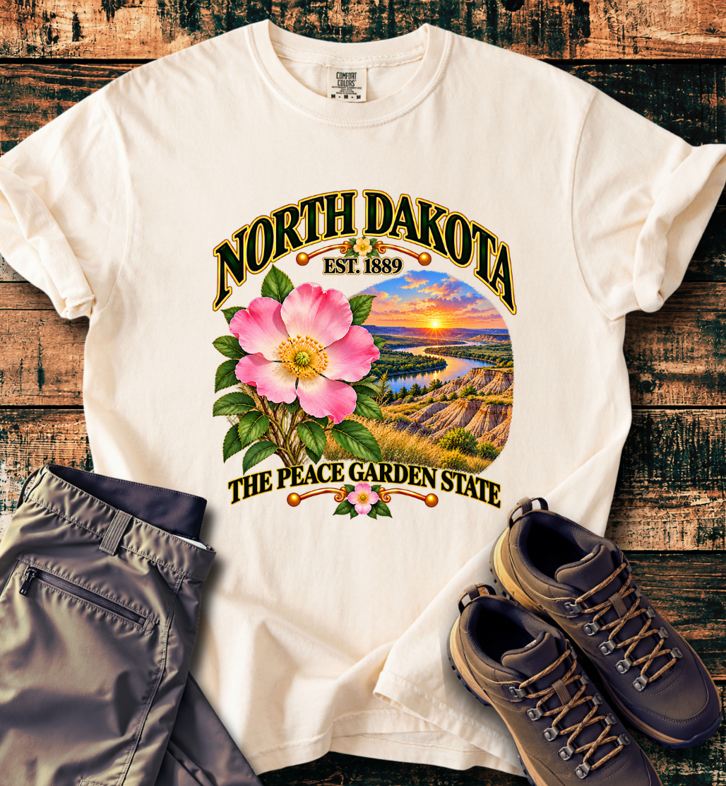 North Dakota - The Peach Garden State T-Shirt