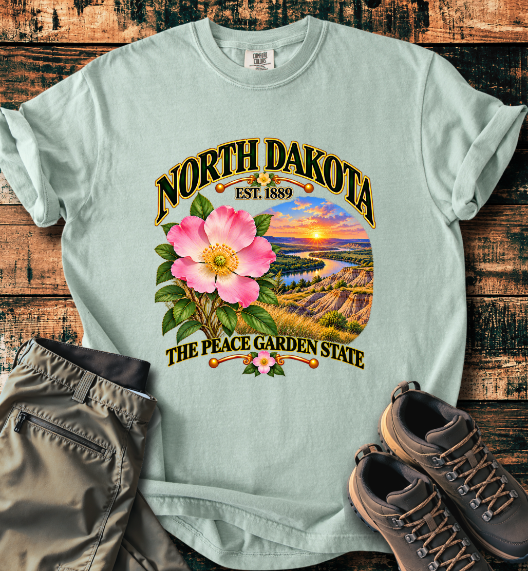 North Dakota - The Peach Garden State T-Shirt