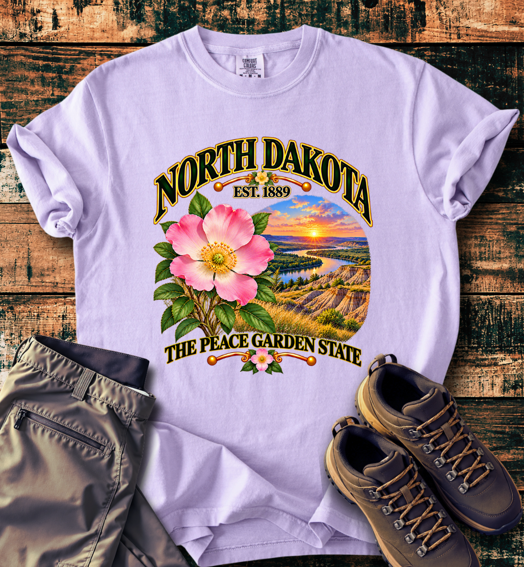 North Dakota - The Peach Garden State T-Shirt