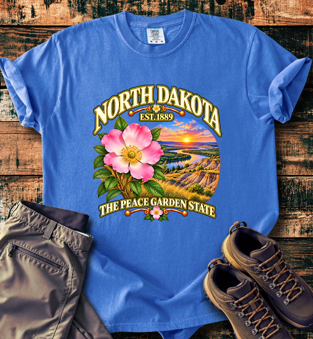North Dakota - The Peach Garden State T-Shirt