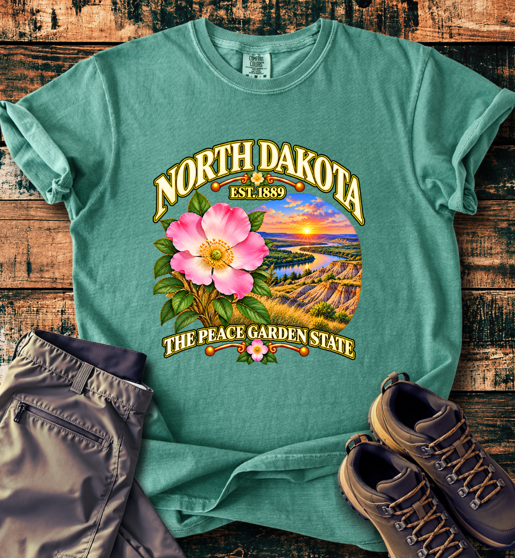 North Dakota - The Peach Garden State T-Shirt