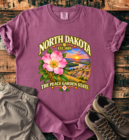 North Dakota - The Peach Garden State T-Shirt