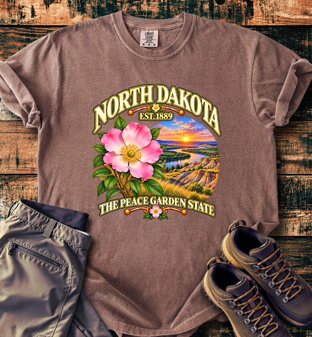North Dakota - The Peach Garden State T-Shirt