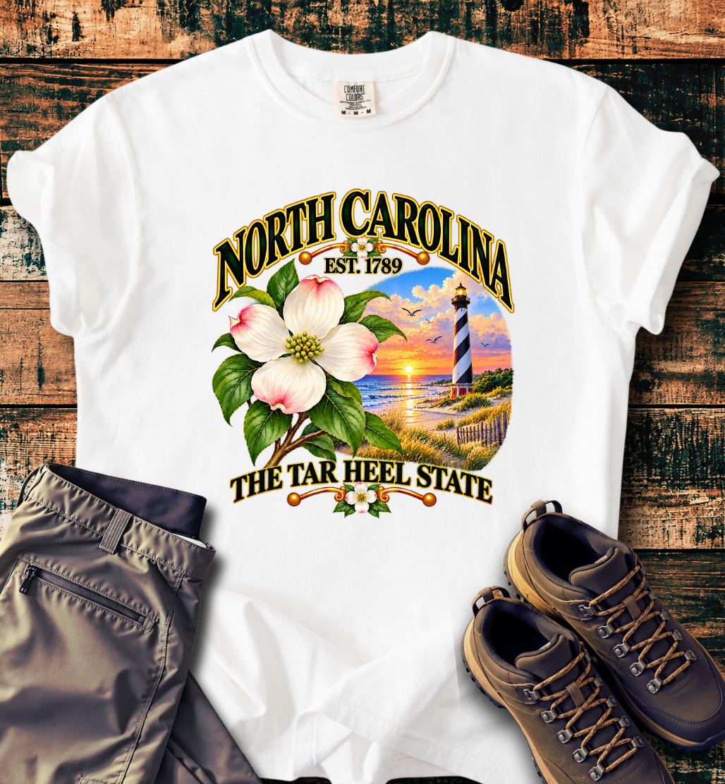 North Carolina - The Tar Heel State T-Shirt