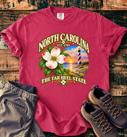 North Carolina - The Tar Heel State T-Shirt