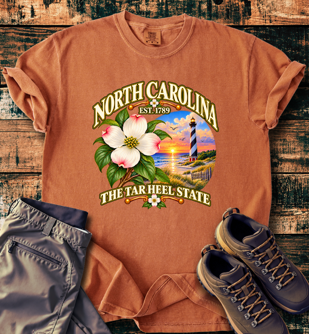 North Carolina - The Tar Heel State T-Shirt