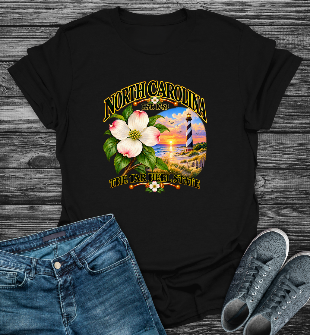 North Carolina - The Tar Heel State Softstyle T-Shirt