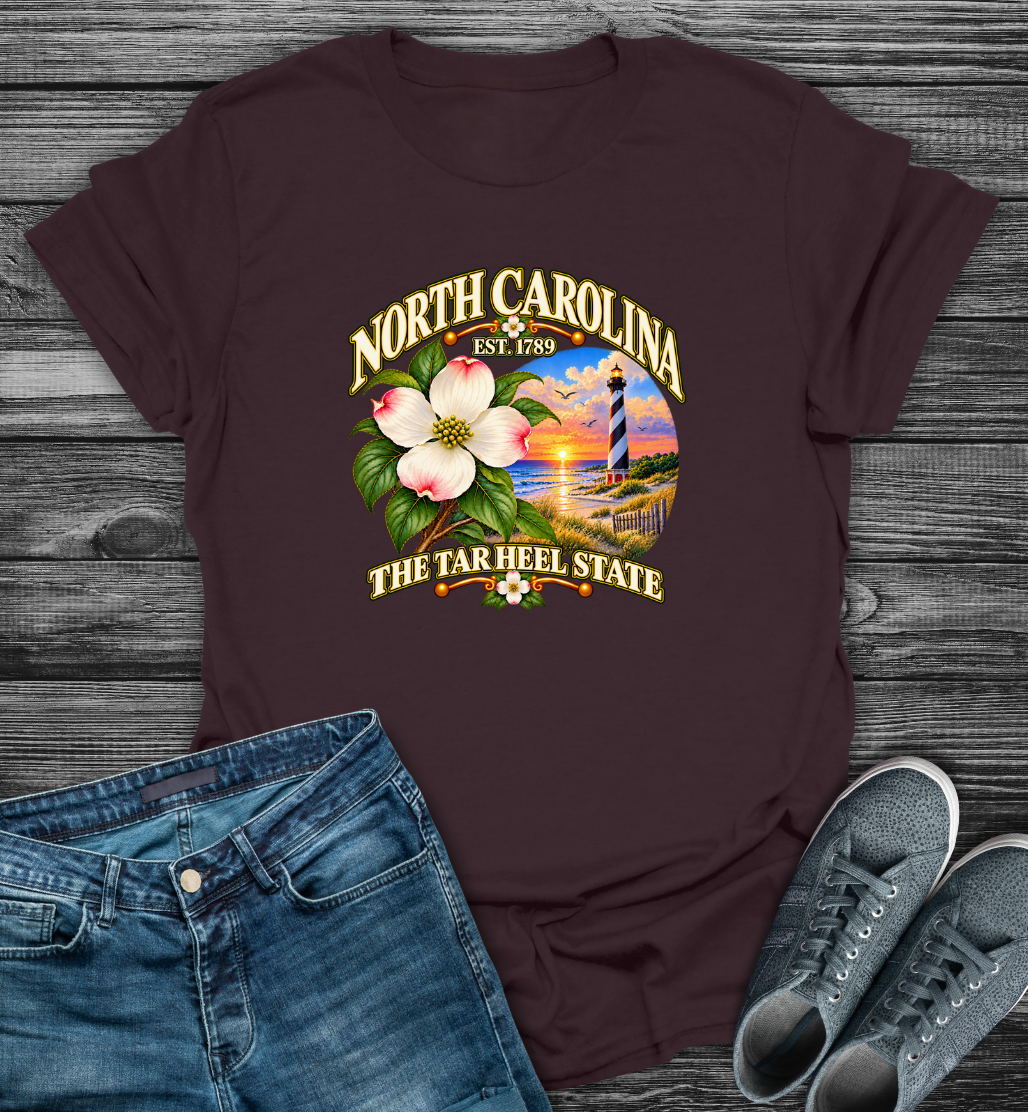 North Carolina - The Tar Heel State Softstyle T-Shirt