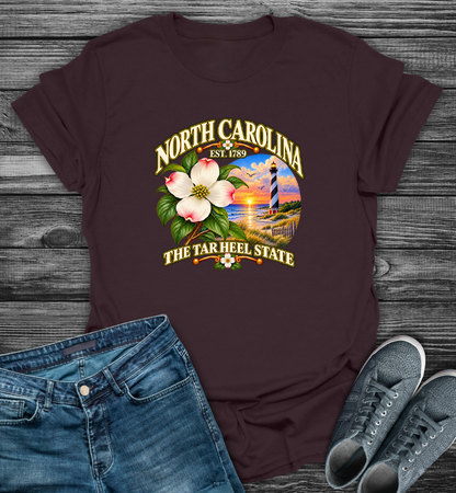 North Carolina - The Tar Heel State Softstyle T-Shirt