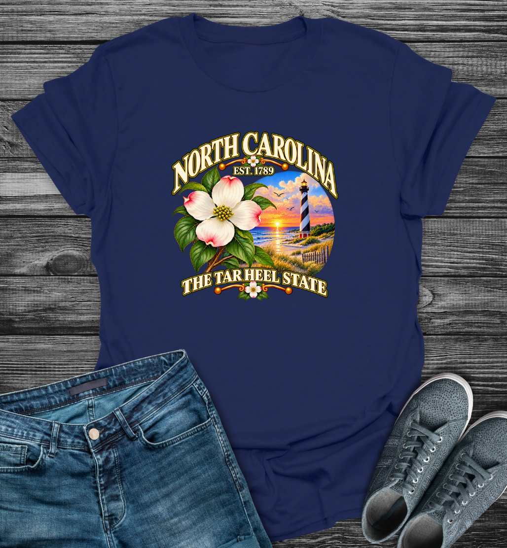 North Carolina - The Tar Heel State Softstyle T-Shirt