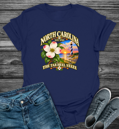 North Carolina - The Tar Heel State Softstyle T-Shirt