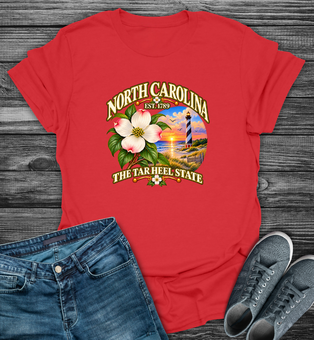 North Carolina - The Tar Heel State Softstyle T-Shirt