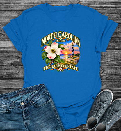 North Carolina - The Tar Heel State Softstyle T-Shirt