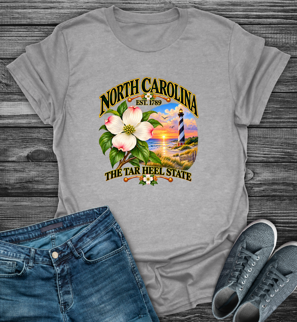 North Carolina - The Tar Heel State Softstyle T-Shirt