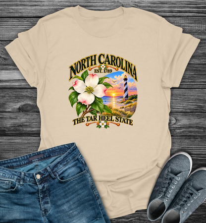 North Carolina - The Tar Heel State Softstyle T-Shirt