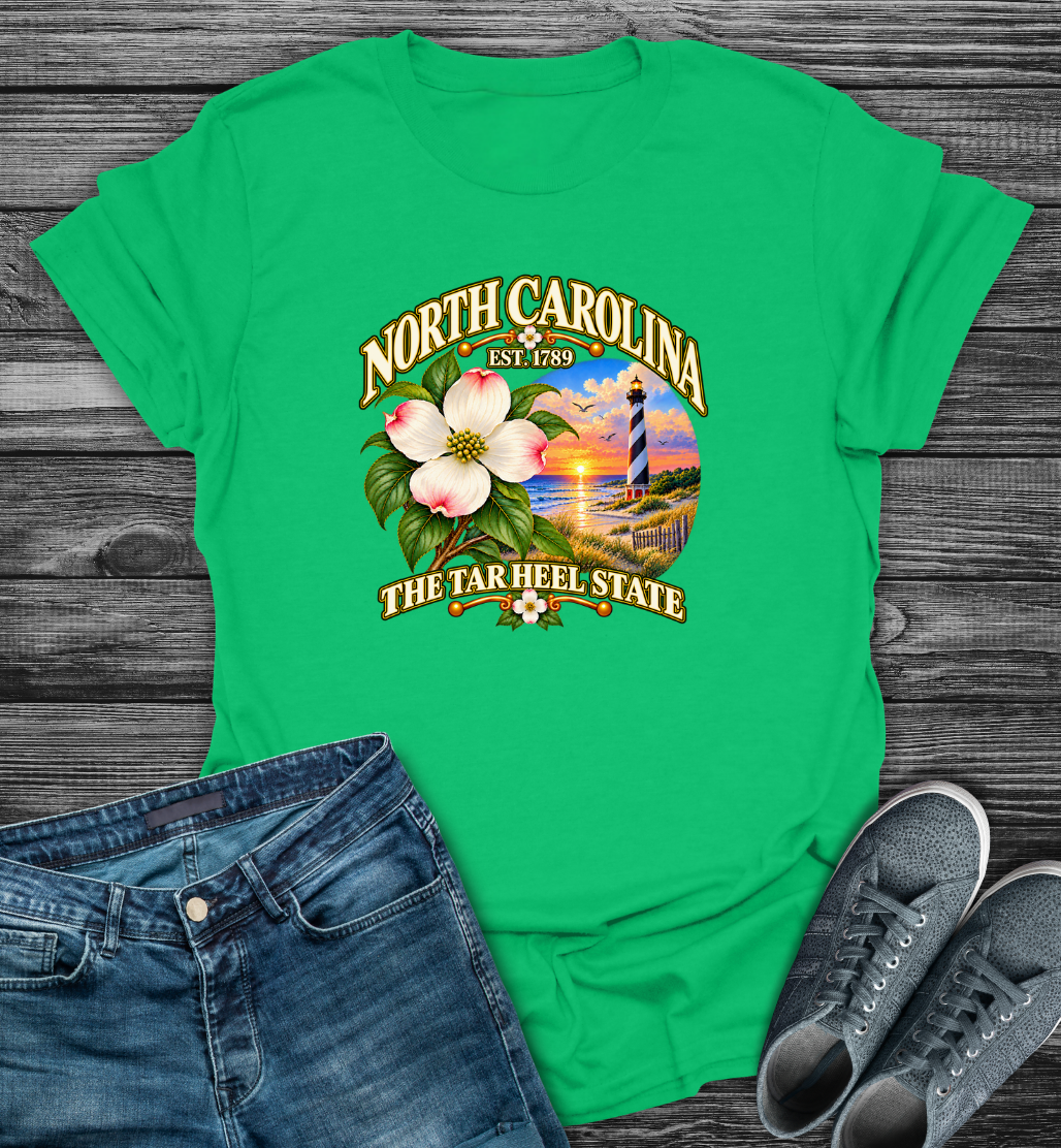 North Carolina - The Tar Heel State Softstyle T-Shirt