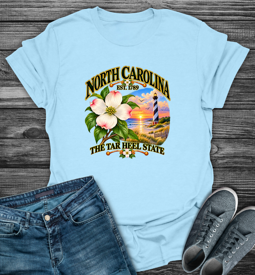 North Carolina - The Tar Heel State Softstyle T-Shirt