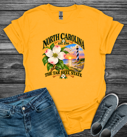 North Carolina - The Tar Heel State Softstyle T-Shirt